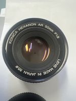 Konica Hexanon-AR 50mm f1.8 Objektiv 