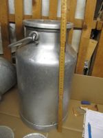 Milchkanne inkl. Trichter mit Sieb ca. 20L