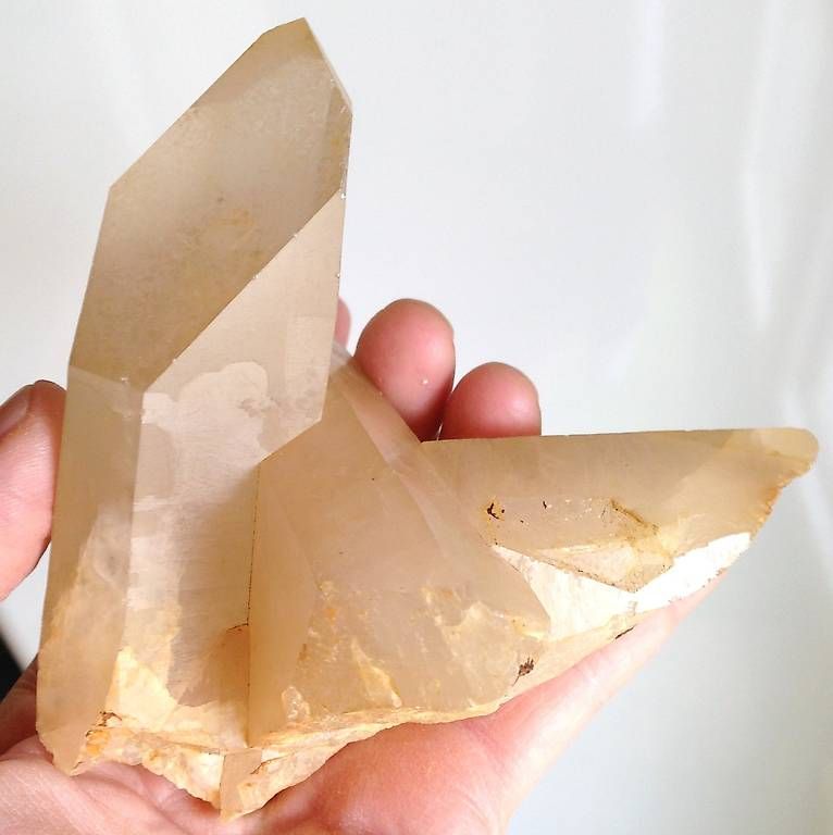 Mineralien & Heilsteine: pointes de cristal de quartz en formation croix – Gebraucht aus Vevey von zabounetta 2