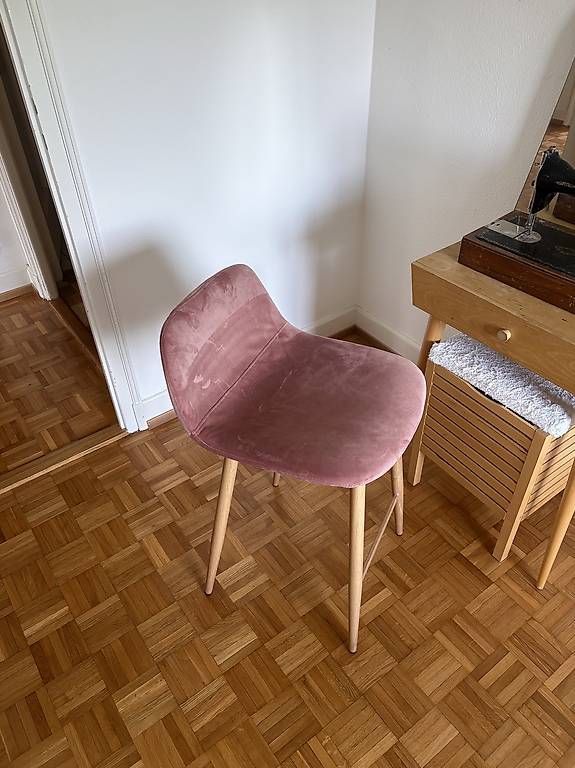 Sedie: Chaise velours rose – Usato da Lausanne venduto da ori_jk5t