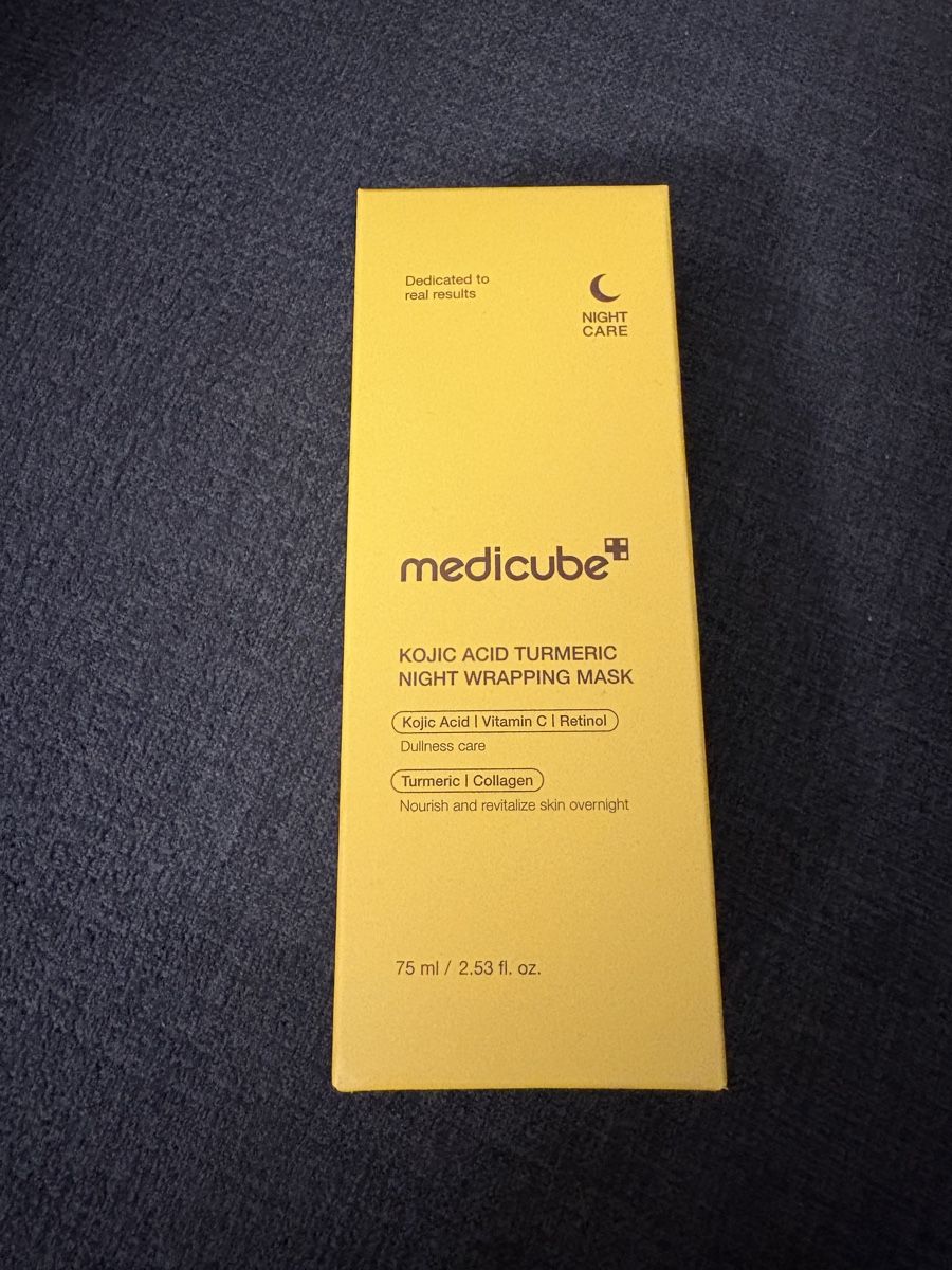 Gesichtspflege: Medicube Kojic Acid Tumeric Night Wrapping Mask – Neu und originalverpackt aus Kloten von raf_6nbr
