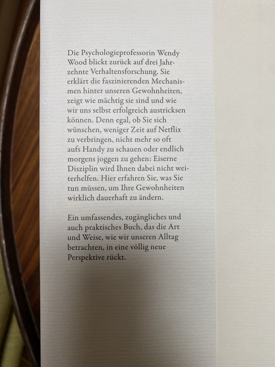Libri: Good habits, bad habits – Nuovo (secondo la descrizione) da Wetzikon ZH venduto da purple_44 2