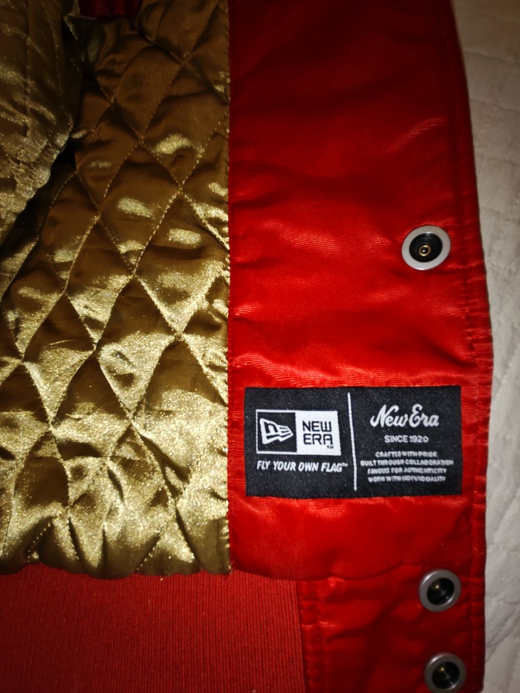 NFL Jacken: New Era 49ers NFL Bomber Jacket Red Size L – Gebraucht aus Bern von sio_w272 4