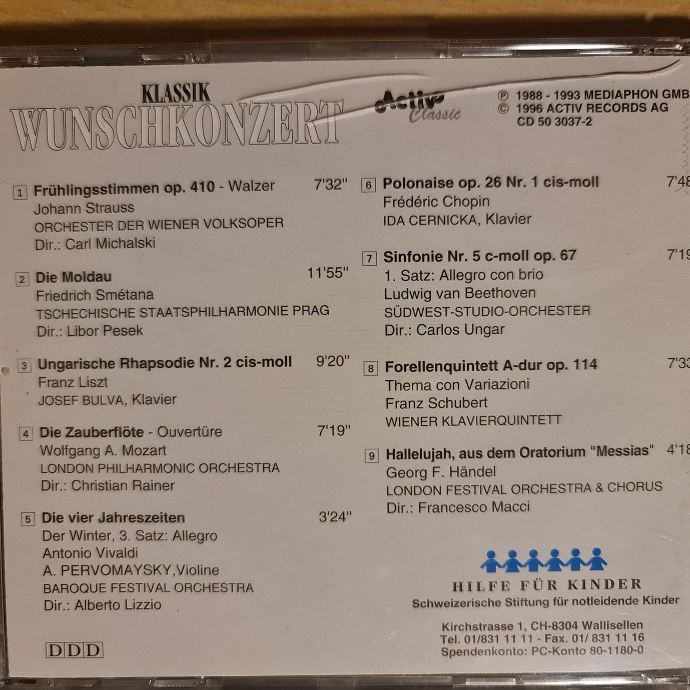 CD: CD Klassik Wunschkonzert – Usato da Dintikon venduto da Vexi 1