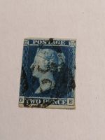 Two Pence Blue 1841, Platte 3 