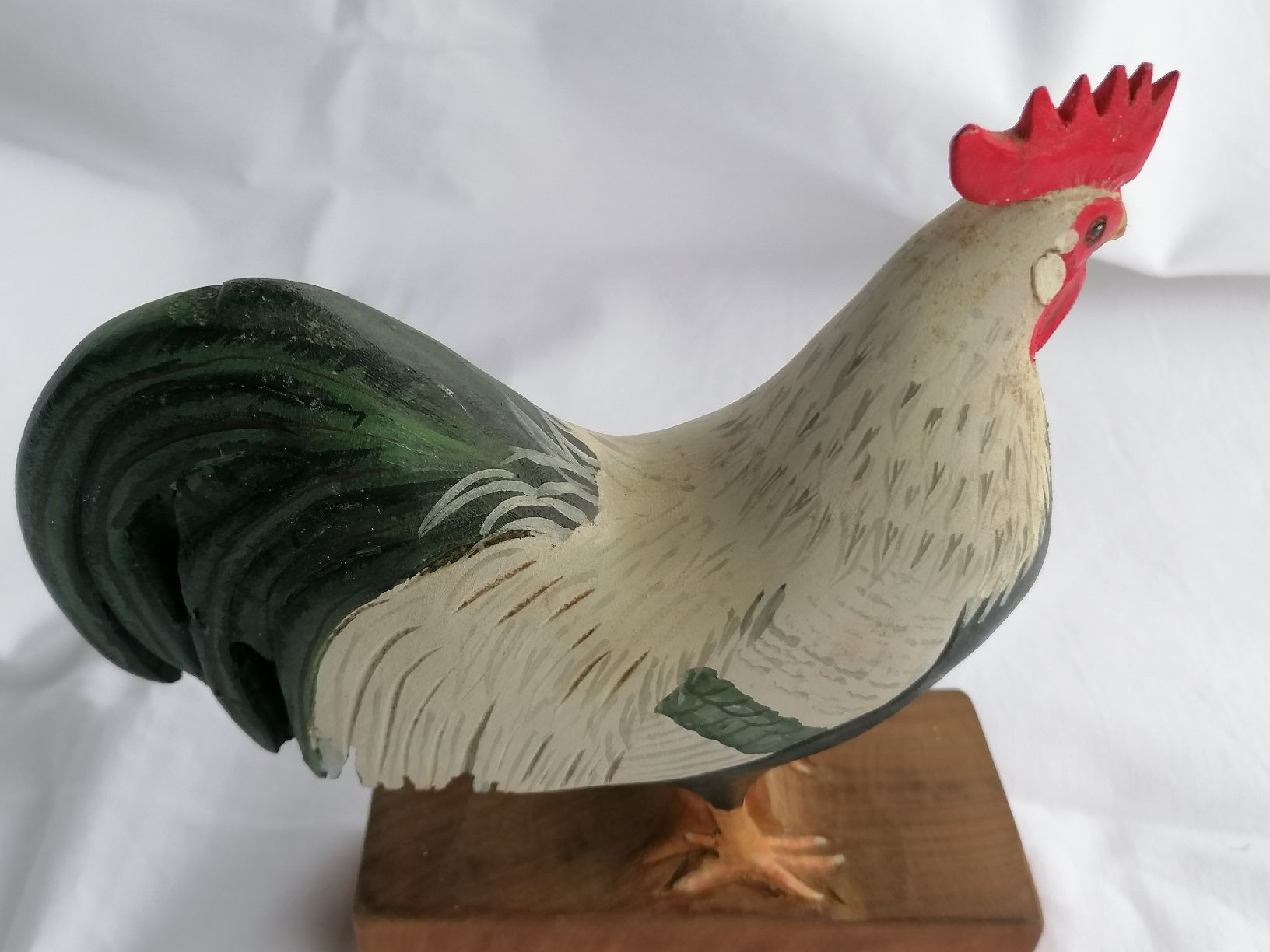 Statuette: Huhn / Güggel, Holz geschnitzt – Usato da Werthenstein venduto da Marsche1 7