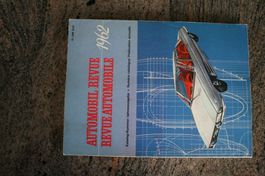 AUTOMOBIL REVUE KATALOG 1962
