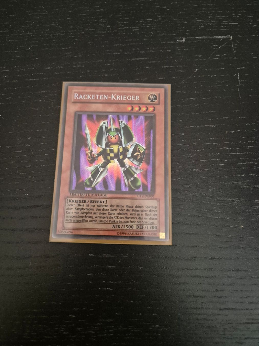 Yugioh Carte collezionabili: Yu-Gi-Oh - Racketen-Krieger (CT2) – Usato da Lausanne venduto da l.fr