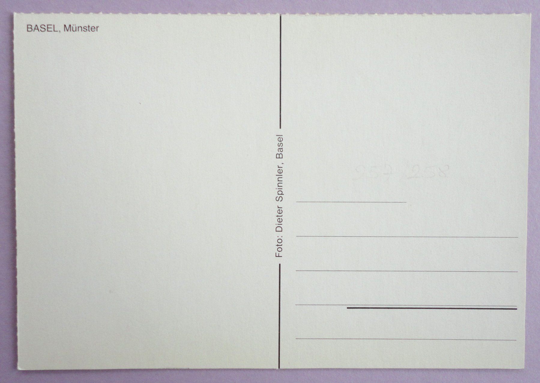 Cartoline postali: Basel, Münster – Usato da Fétigny venduto da Billy2miny 1