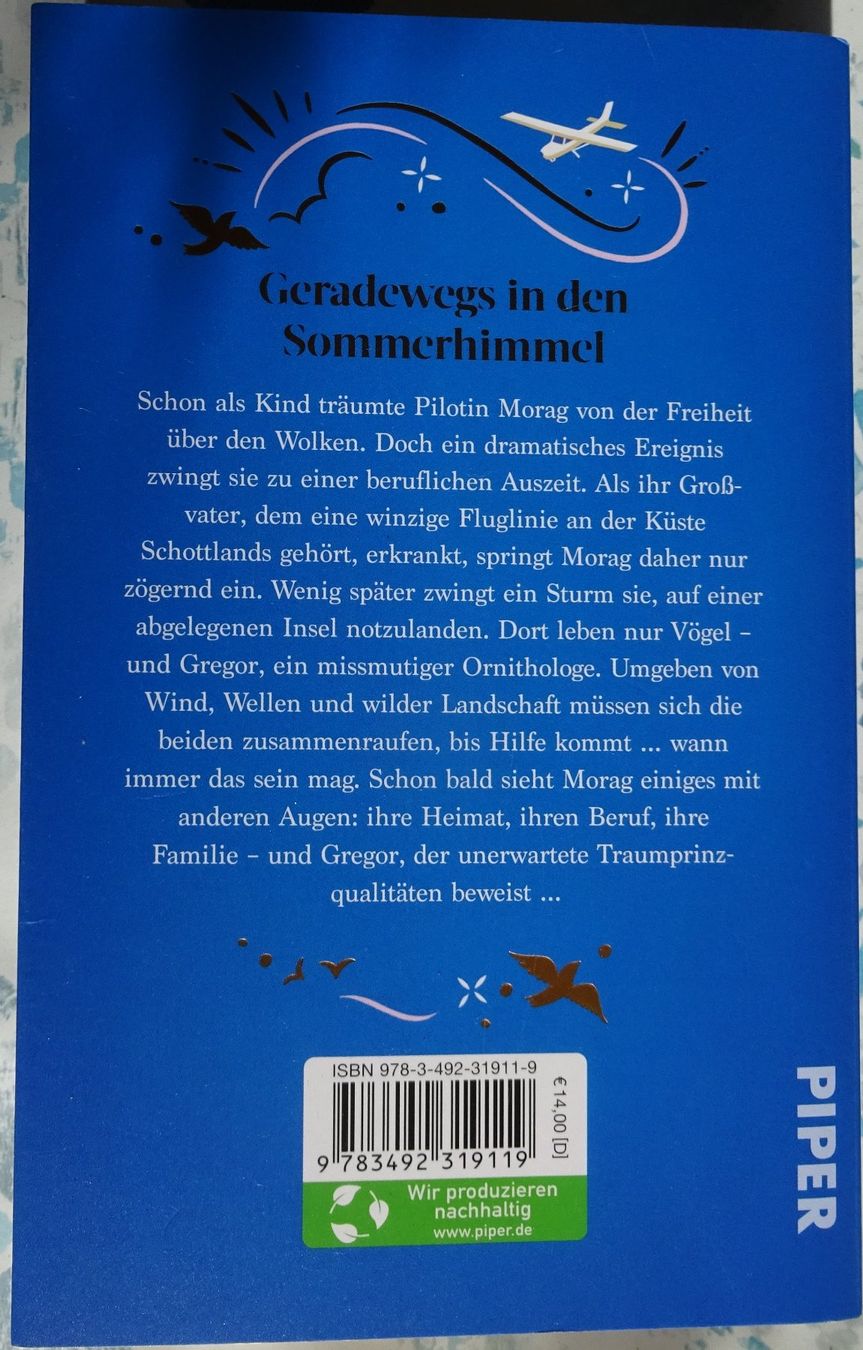 Libri: Jenny Colgan "Sommerhimmel über dir und mir" – Usato da Bern venduto da Hero2.0 1