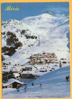 BIVIO am Julierpass - Skilift - Skifahrer