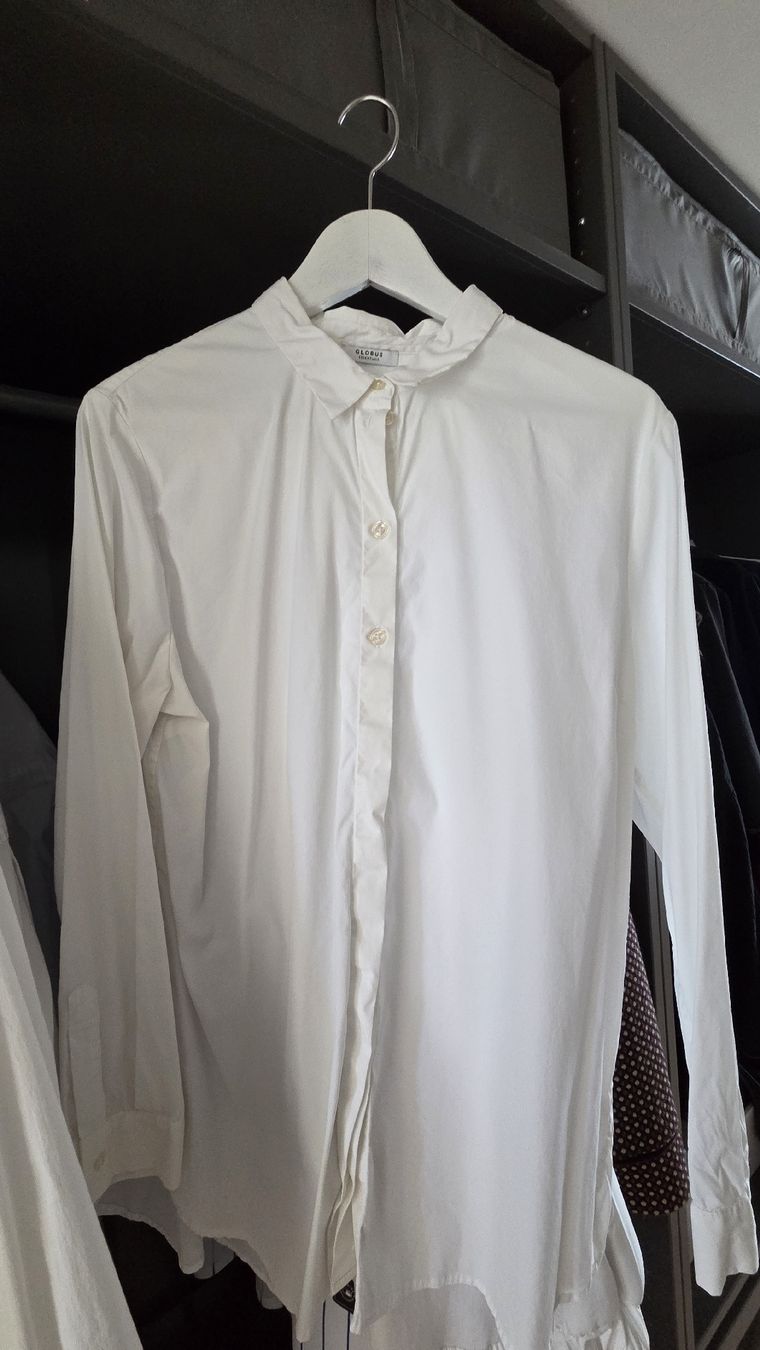 Globus Camicette: Damenbluse weiss Globus Gr. 44 – Usato da Berikon venduto da alko93