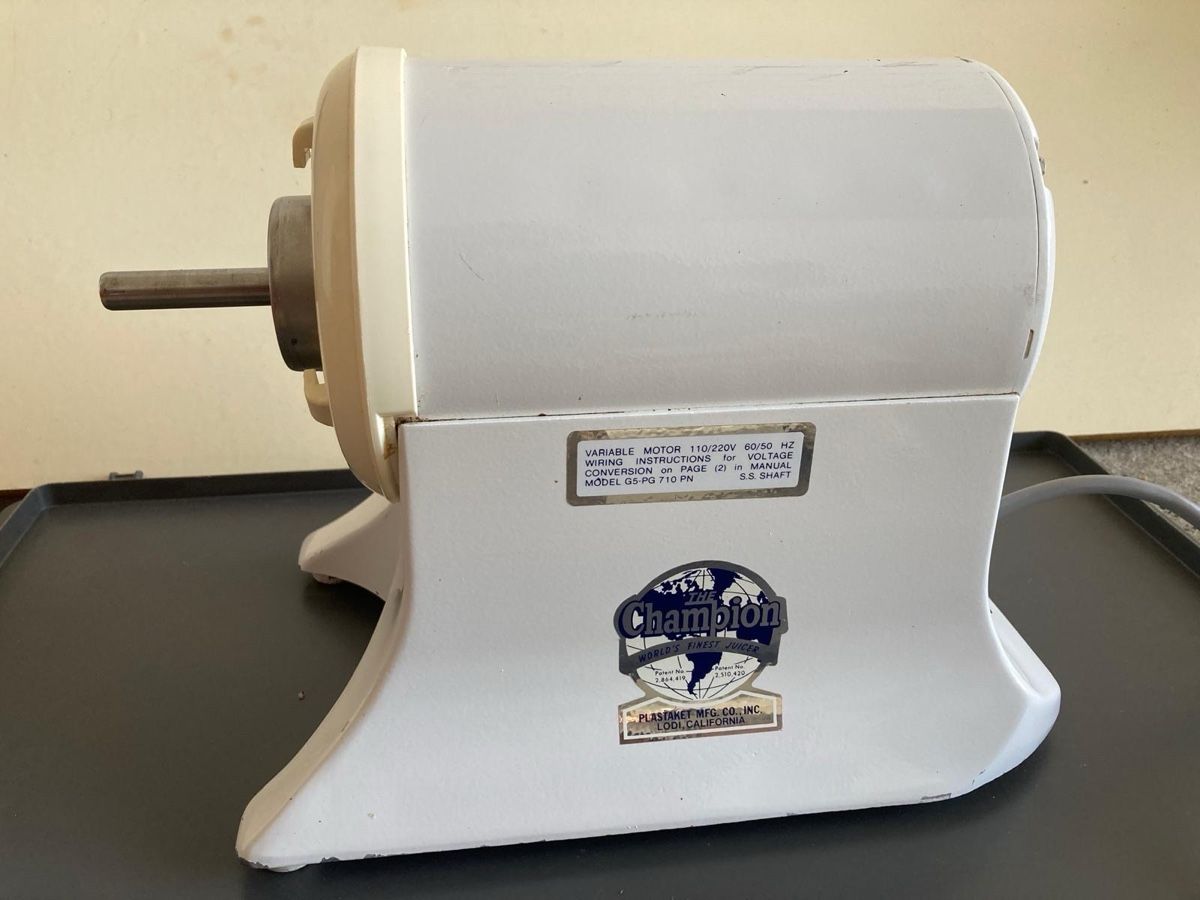 Küchengeräte: Champion GS-PG 710 PN Juicer – Gebraucht aus Lachen SZ von rolosch