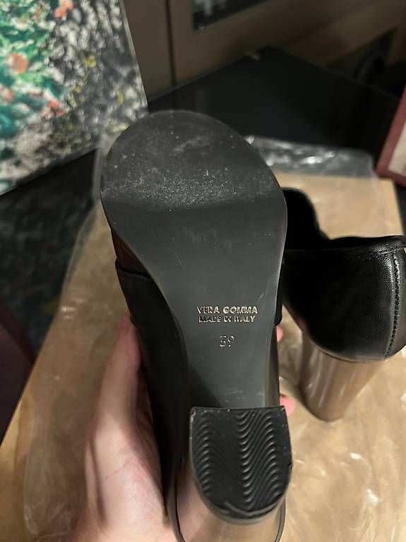 Scarpe da donna: Décolleté pelle nero – Nuovo (secondo la descrizione) da Luzern venduto da mic_99vf 3