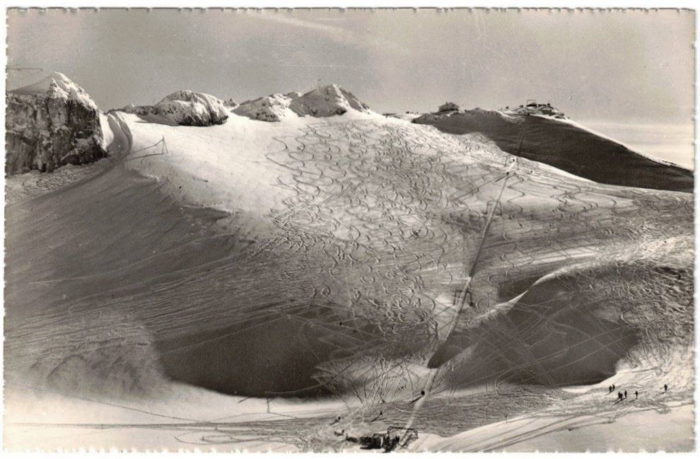 Ansichtskarten: Leysin - Skilift Aï--Berneuse – Gebraucht aus Binningen von Mountainrider