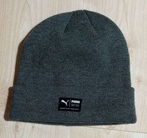Bonnet Puma gris adulte / Puma Muetze grau Erwachsene
