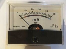 Drehspulinstrument 0-50mA DC