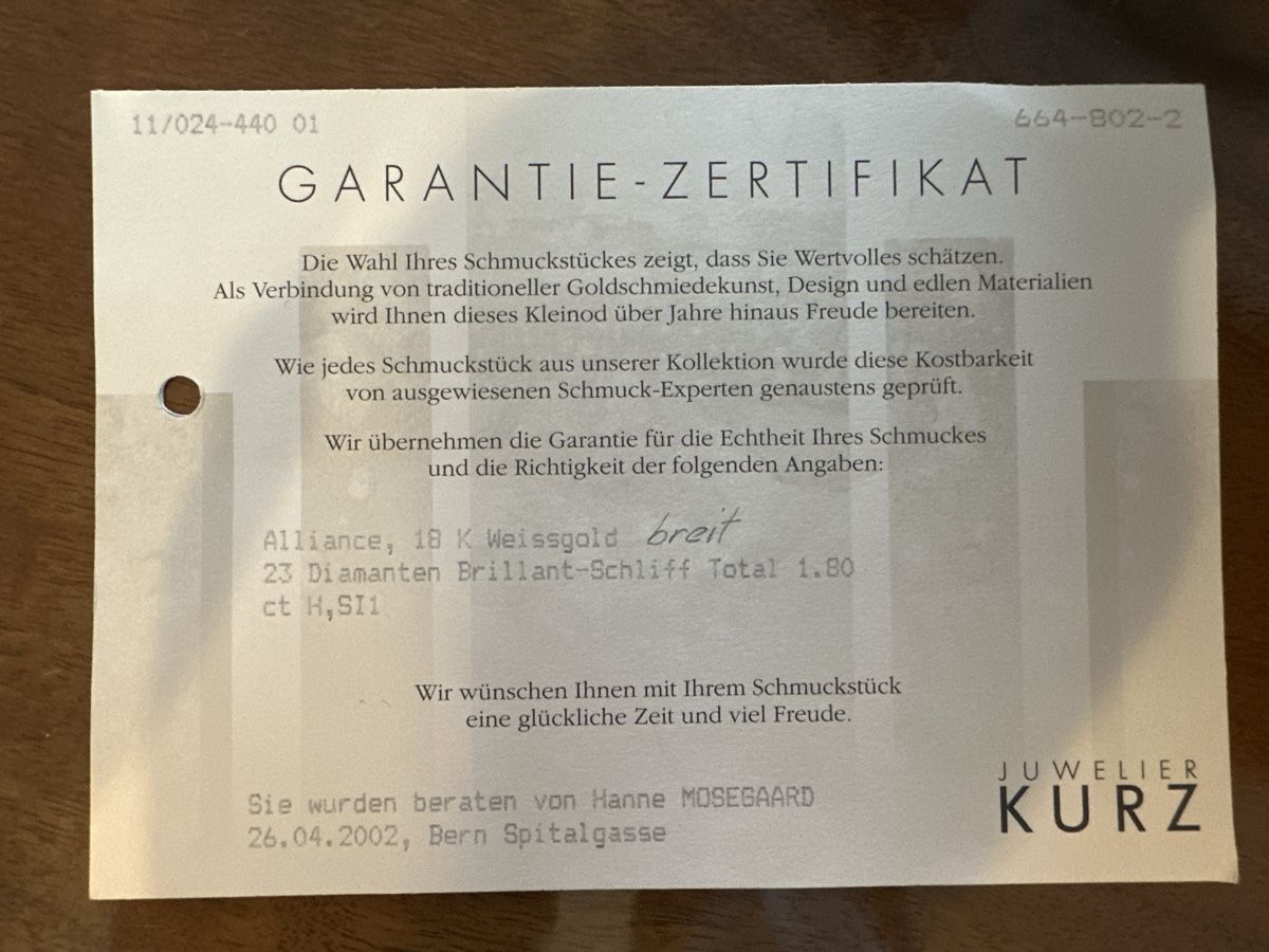 Anelli: Alliance Ring – Usato da Bern venduto da DingDong76 4