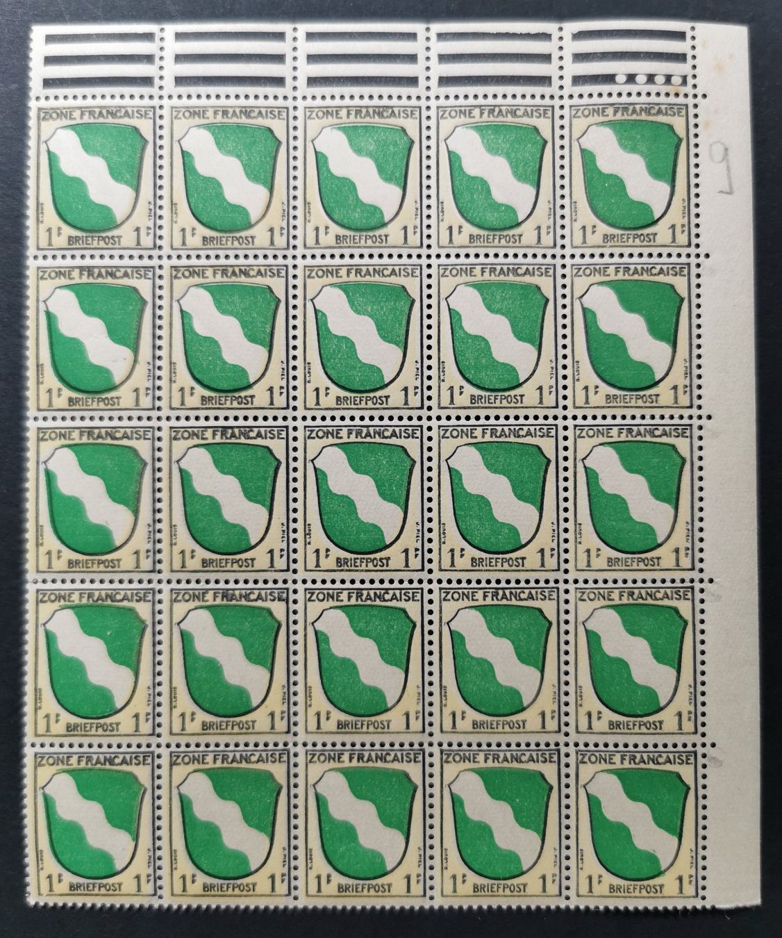Alle Briefmarken: TR68 Bloc Timbre France 1946 – Gebraucht aus Cousset von Patrick_Collections