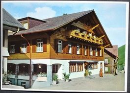 SANGERNBODEN Gasthof Hirschen (Guggisberg) Tanksäule