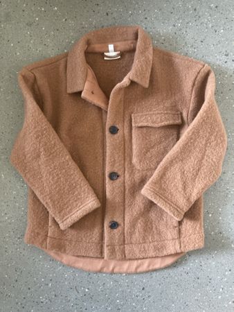 Hess Natur Wollfleece Jacke Gr. 110/116
