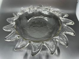 Schale Sonne Hergiswil, Massive Glasschale, Früchteschale
