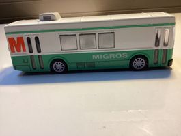 Modellauto "SAURER K500-23 MIGROS VERKAUFSBUS“ 80er Legende
