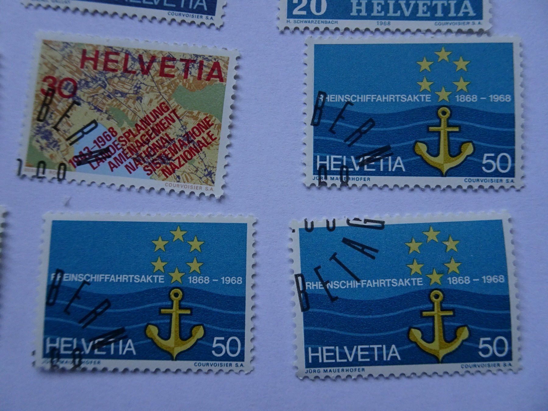 Tous les timbres: 1967-68 – D'occasion à Aadorf par Chnorli-Furz 4