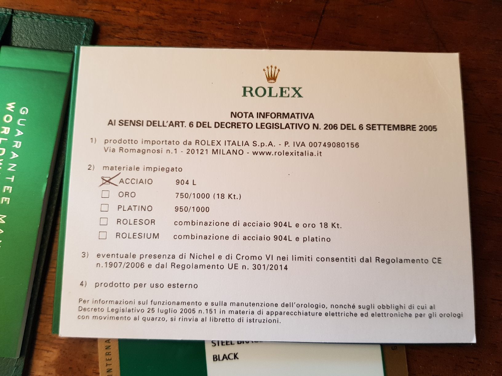 Rolex Orologi: Rolex Daytona Chromalight NOS – Nuovo e nell'imballaggio originale da Calpiogna venduto da Nerowolf 4