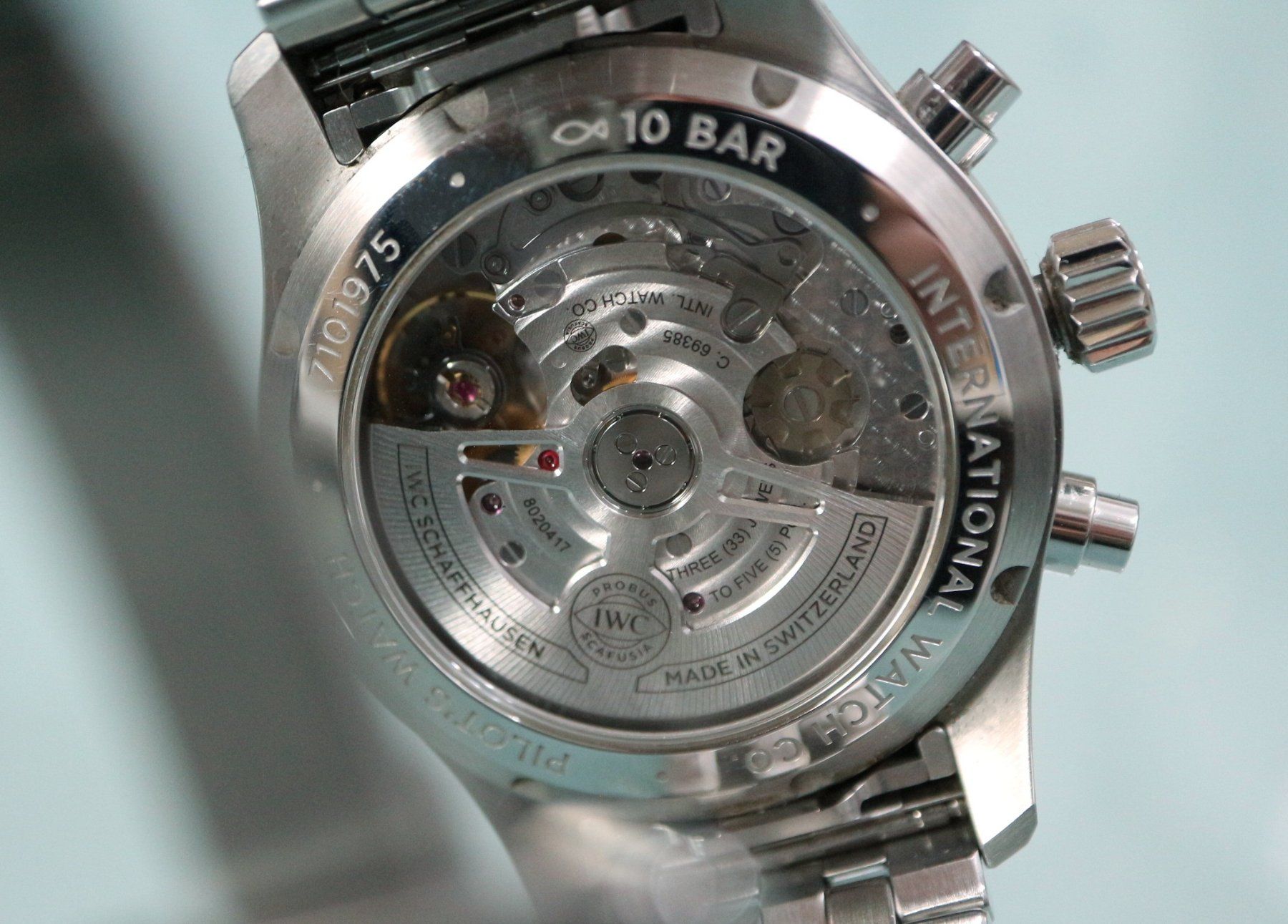 IWC Uhren: IWC Pilot Chronograph 41 - mit Papieren und Original-Box – Gebraucht aus Bülach von Uhrenwerkstatt 2