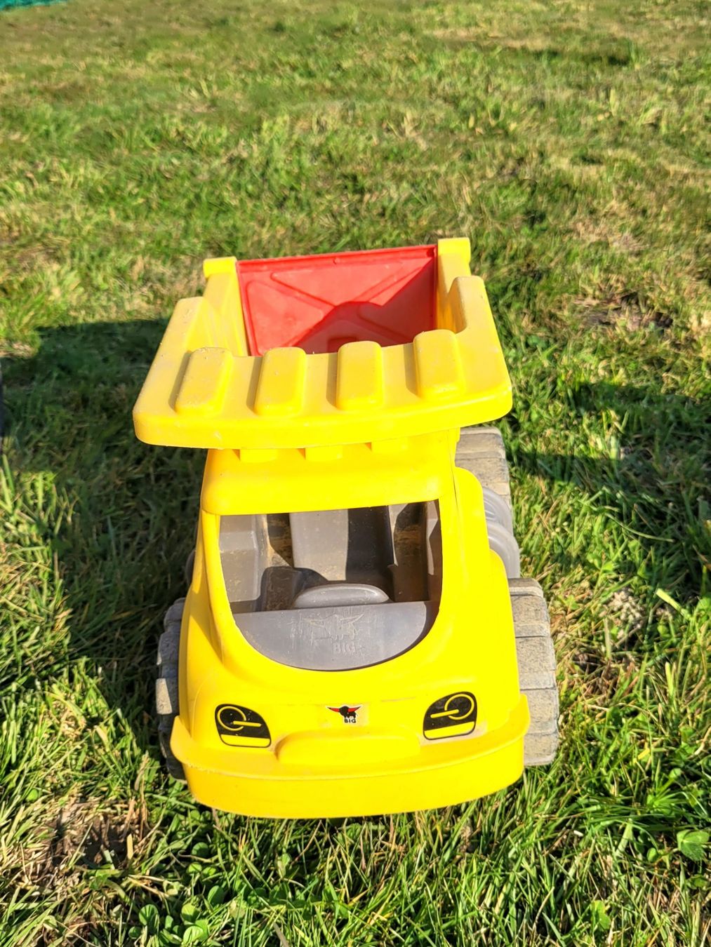 Sabbiera per bambini: Grosses Sandspielzeug-Set: CAT Sitzbagger & Schaufellader – Usato da Kölliken venduto da carddo 4