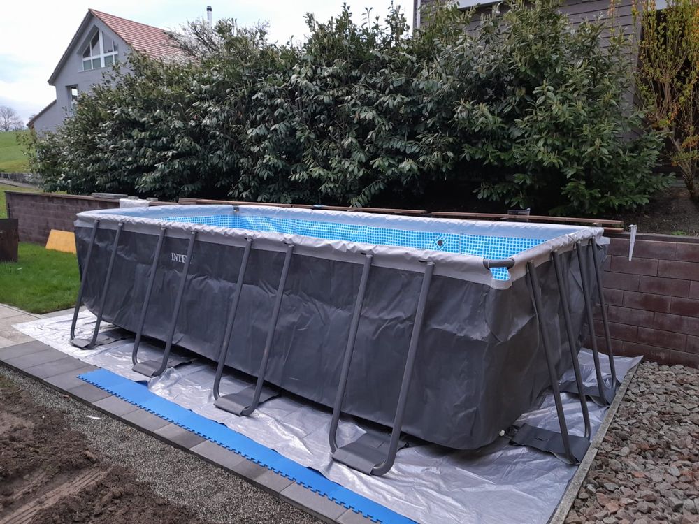 Grosser Intex Pool 549 x 274 x 132cm (Gebraucht) in Nunningen für CHF ...
