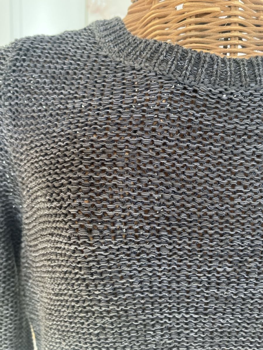 Only Maglioni & Felpe: Pullover Only grau/schwarz, S – Usato da Solothurn venduto da Bobesch08 3