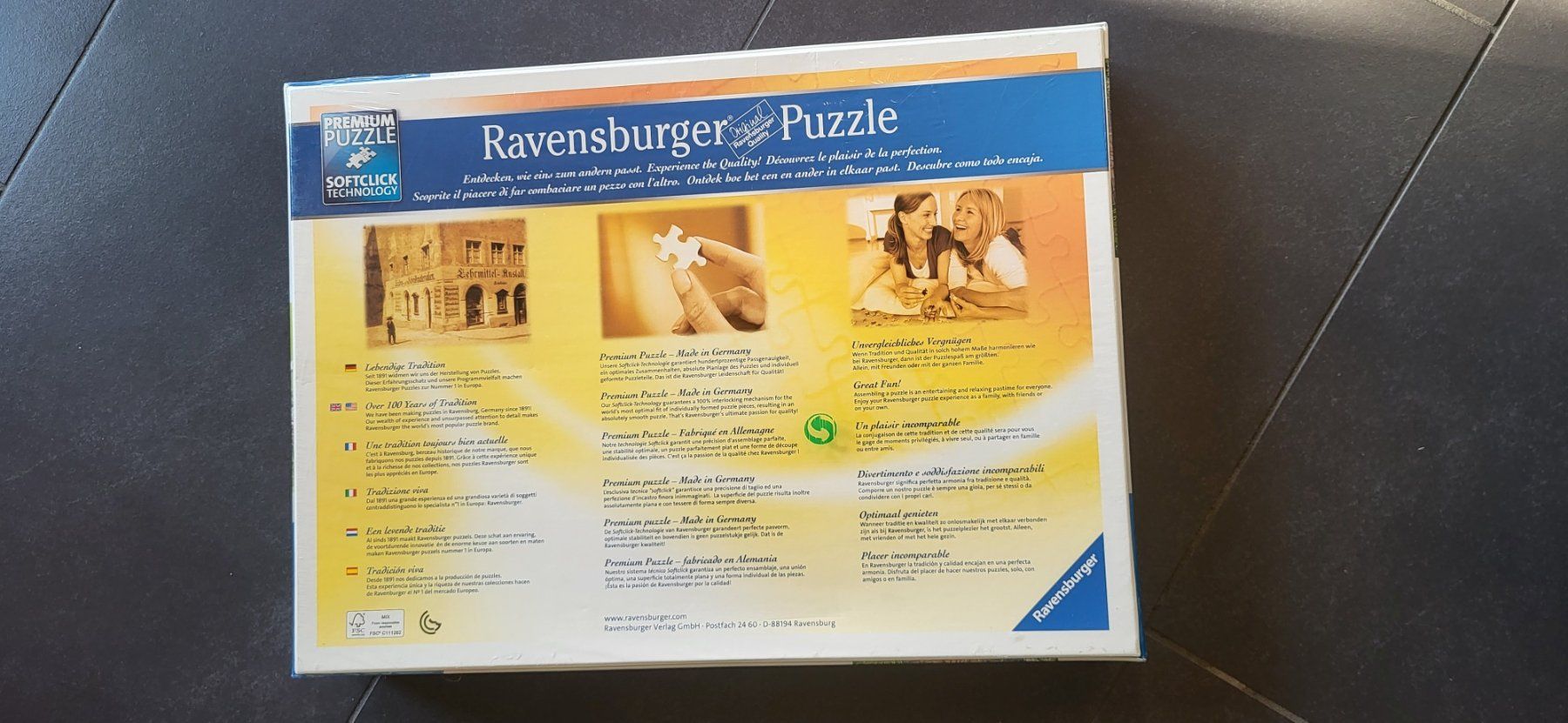Ravensburger Puzzle: **ORIGINALVERPACKT** Ravensburger Puzzle mit 1000 Teilen – Nuovo e nell'imballaggio originale da Brugg AG venduto da Leona90 1