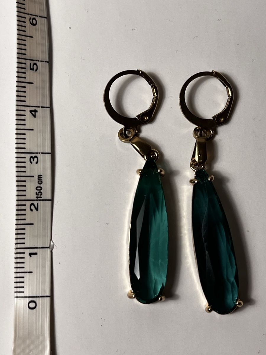 Ohrringe & -stecker: Belles boucles vert émeraude  – Neu (gemäss Beschreibung) aus Genève von ct_fqr8 1