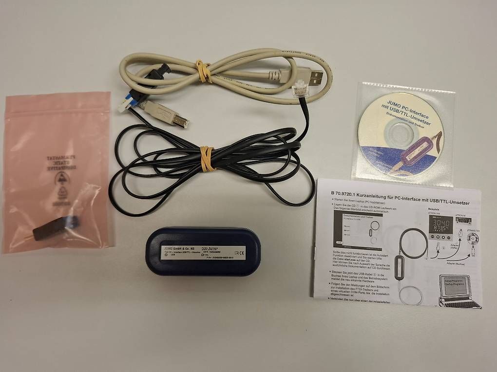 Componenti elettronici: JUMO Interface USB Konfigurationsmodul (NEU) – Nuovo (secondo la descrizione) da Beringen venduto da inexxwina