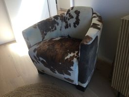 Sessel Kuhfell
