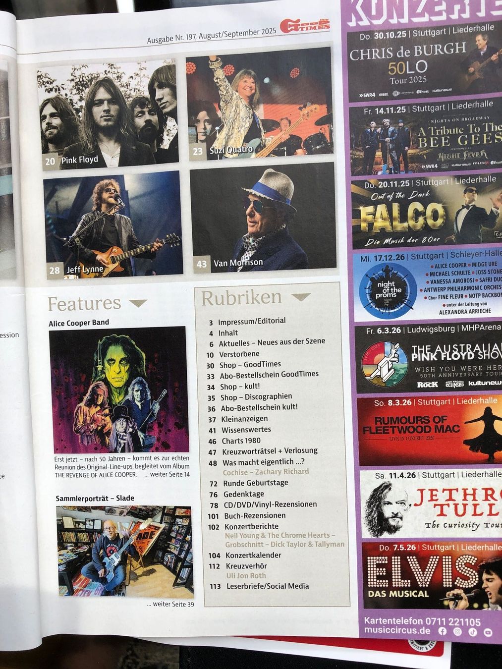 Riviste & Magazine: Alice Cooper – Usato da Aeschi SO venduto da Stones55 3