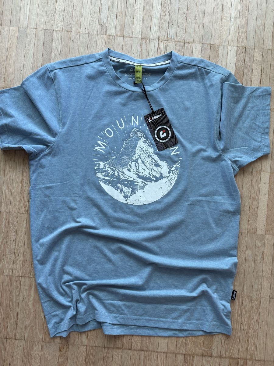 Killtec T-shirt: Killtec Mountain T-Shirt, Size L, New with Tags – Nuovo e nell'imballaggio originale da Nyon venduto da Iamher