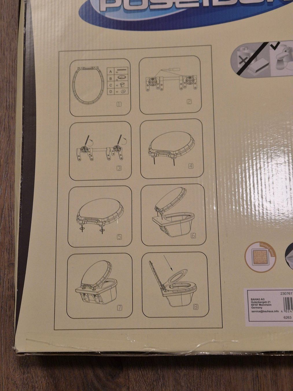 WC: Poseidon WC-Sitz Kidi – Nuovo e nell'imballaggio originale da Adliswil venduto da monikas47 8