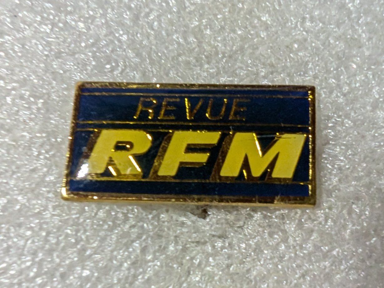 Placchette & Badge: Ansteckpin 207: Revue RFM – Usato da Oppligen venduto da Pin-Fall-Shop