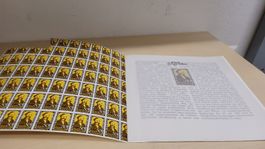 Liechtenstein Briefmarken Sammlung Oscar Carl Tag 1986