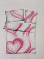 NEU! Satin Bettwäsche Herz Motiv 200x210 cm neu verpackt