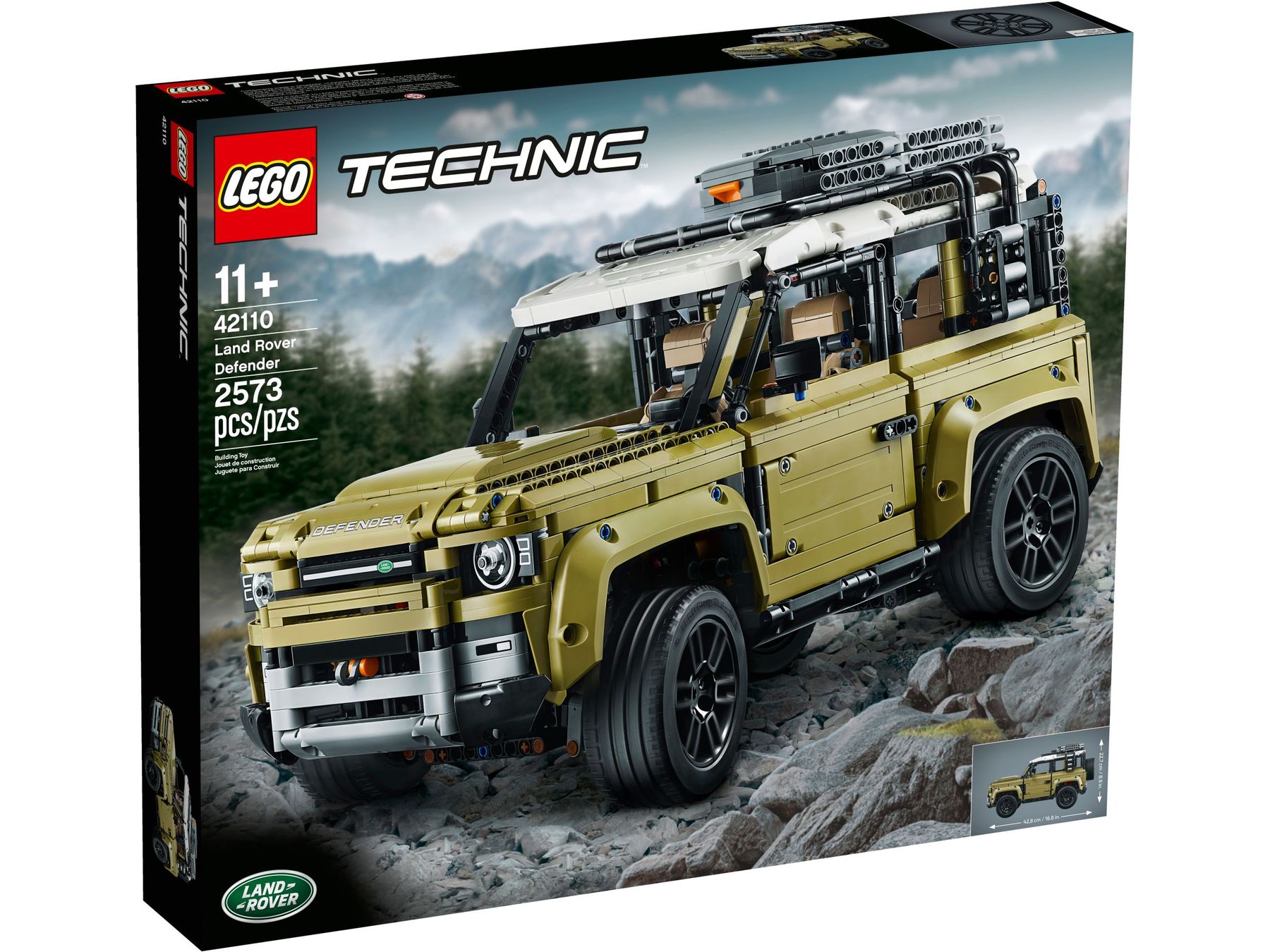 Lego Kit di costruzioni: 42110 Land Rover Defender – Nuovo e nell'imballaggio originale da St. Gallen venduto da brickli