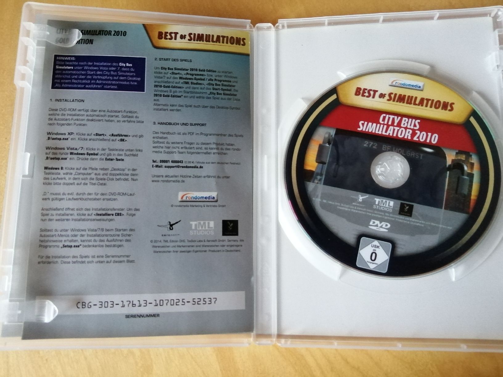 Giochi: City Bus Simulator 2010 Gold Edition PC  Spiel – Usato da Honau venduto da holunder3 2