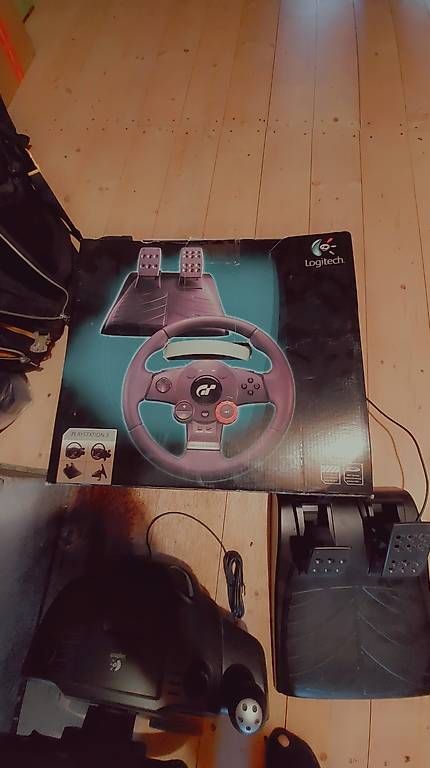 PC: Logitech Game Steuerrad mit Fusspedale – Usato da Ittenthal venduto da Wico1999 1