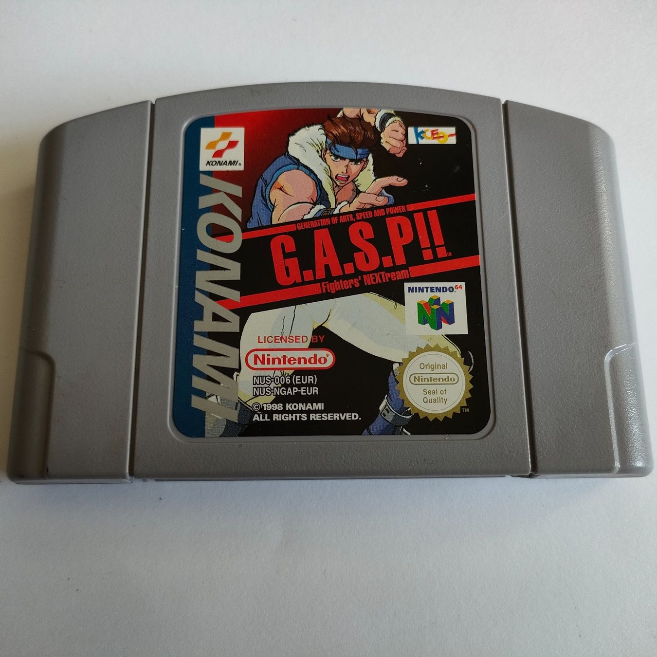 Nintendo Giochi: G.A.S.P!! - Fighter's NEXTream - N64 – Usato da Zürich venduto da Mephisto87