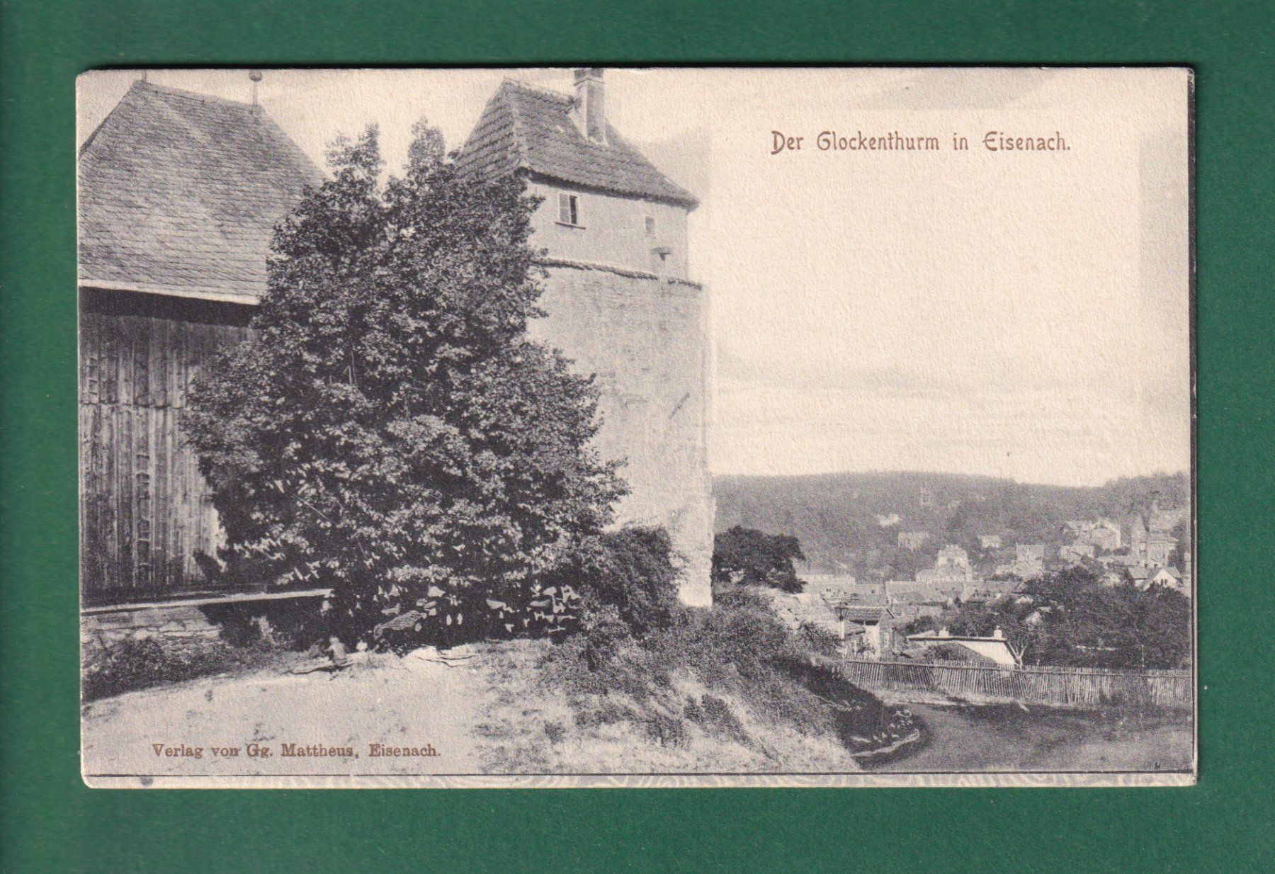 Ansichtskarten: EISENACH - Glockenturm – Gebraucht aus Pully von nicecards-shop
