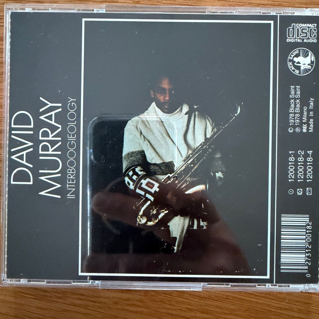 CD: David Murray - Interboogieology (CD) Black Saint 1978 Jazz – Usato da Zug venduto da Mirare9 2
