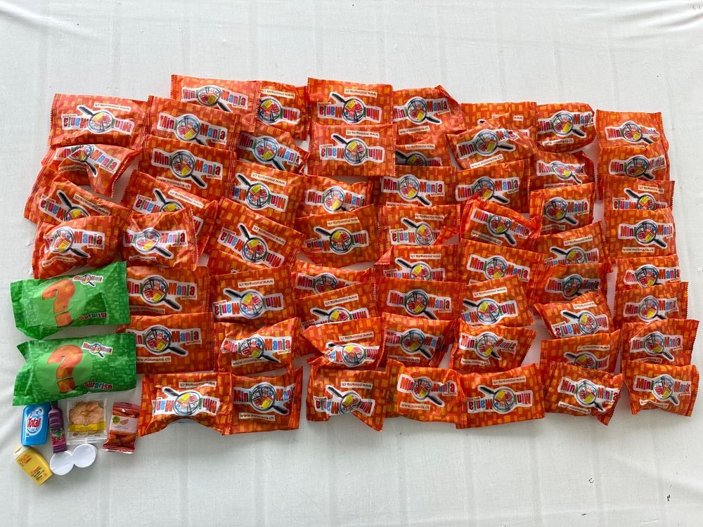 68 Stück Migros Mini Mania (Neu und originalverpackt) in Kandersteg für ...